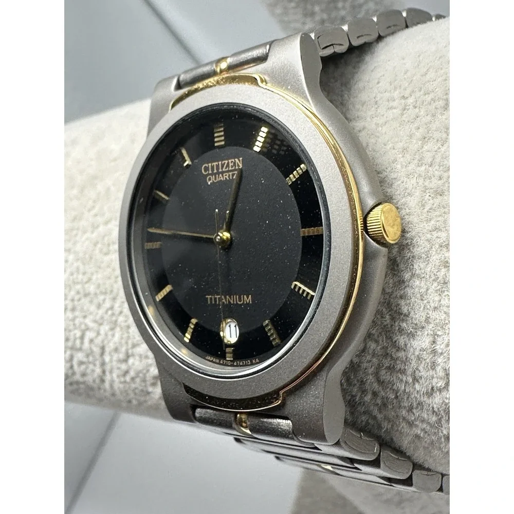 Citizen 4710-471717 Mens Watch New Battery 34MM‎ 6.75